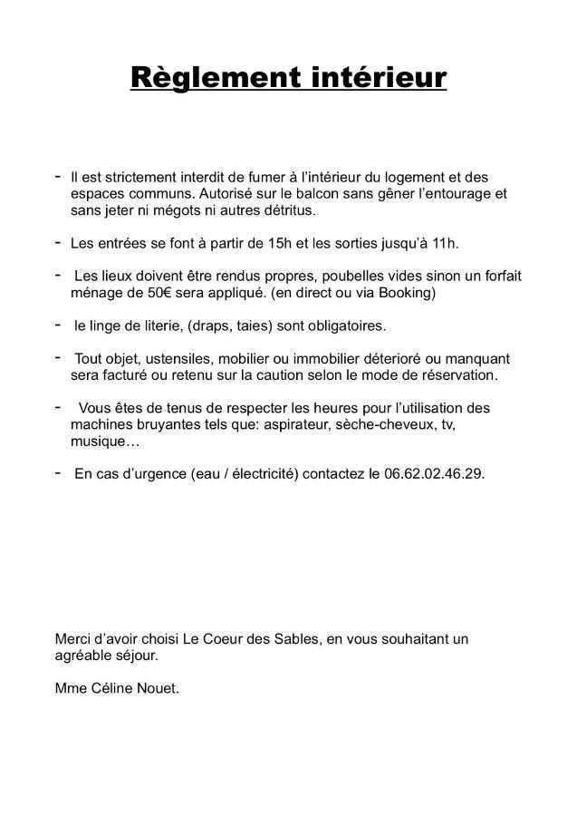 Le Coeur Des Sables Apartment Le Grau-d'Agde ภายนอก รูปภาพ